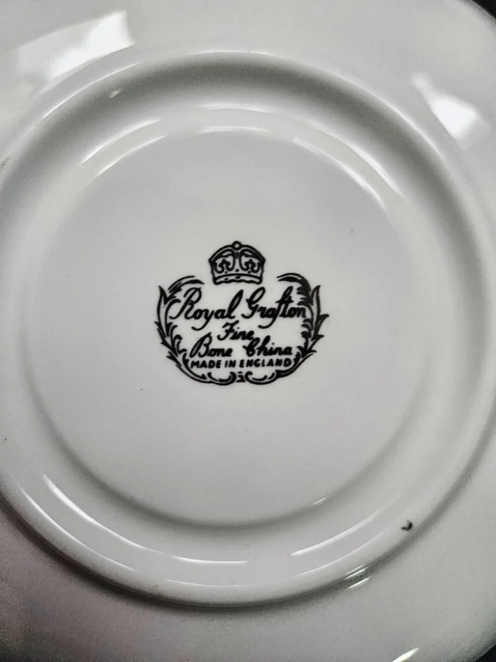 Royal Grafton Bone China Fruit and Berries Cup and Saucer Set